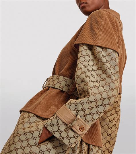 gucci trenchcoats|gucci trench coat women's.